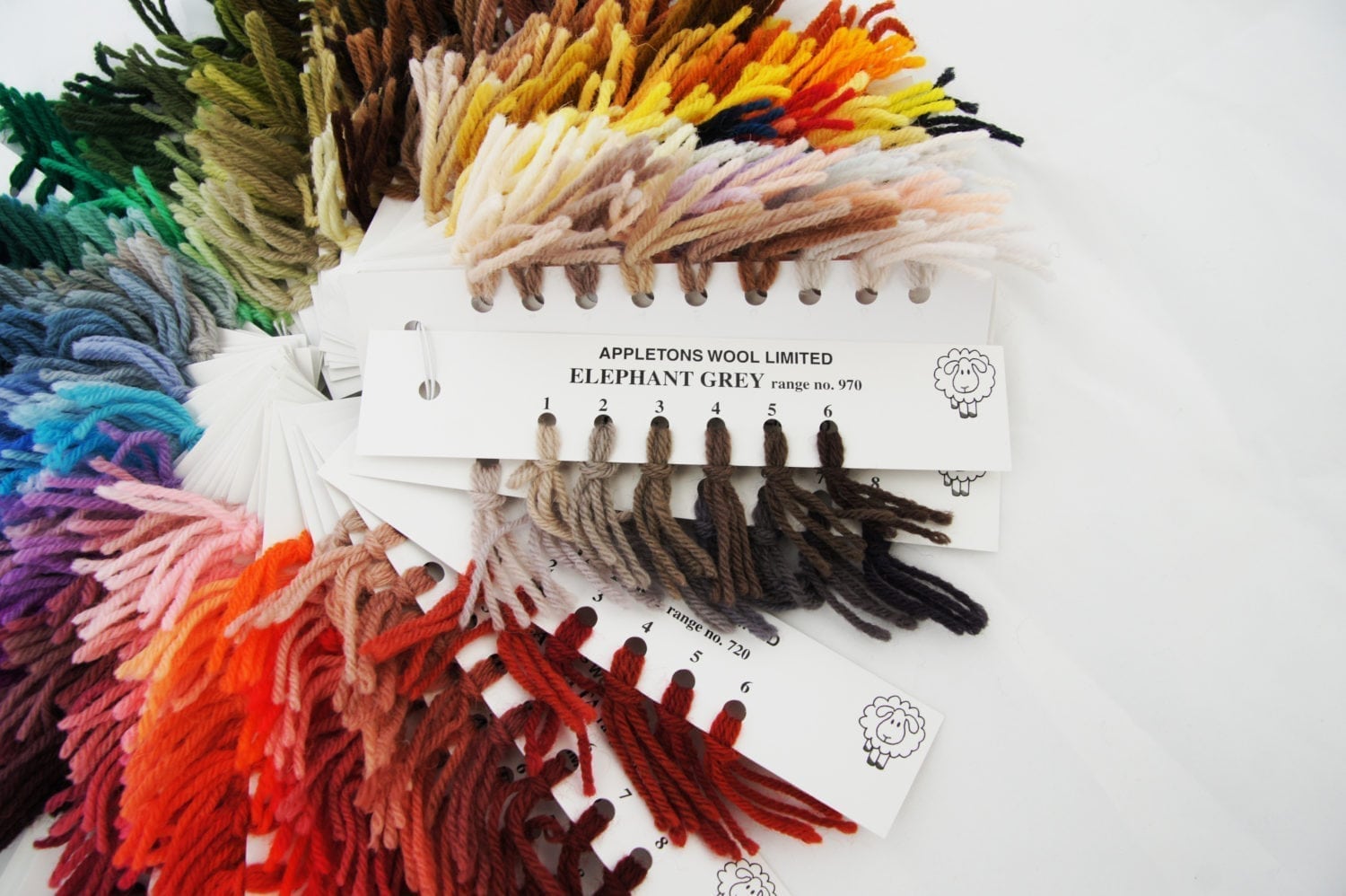 Appleton Tapestry Wool Color Chart