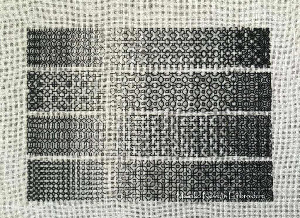 RSN Exclusive Masako Newton Blackwork Embroidery Kits Royal School of