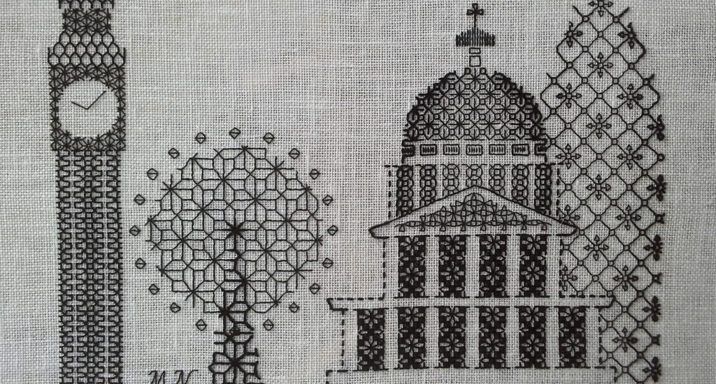 RSN Exclusive Masako Newton Blackwork Embroidery Kits Royal School of