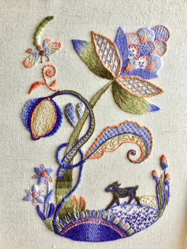 RSN Scotland Student, Caroline Buchanan - Royal School of Needlework