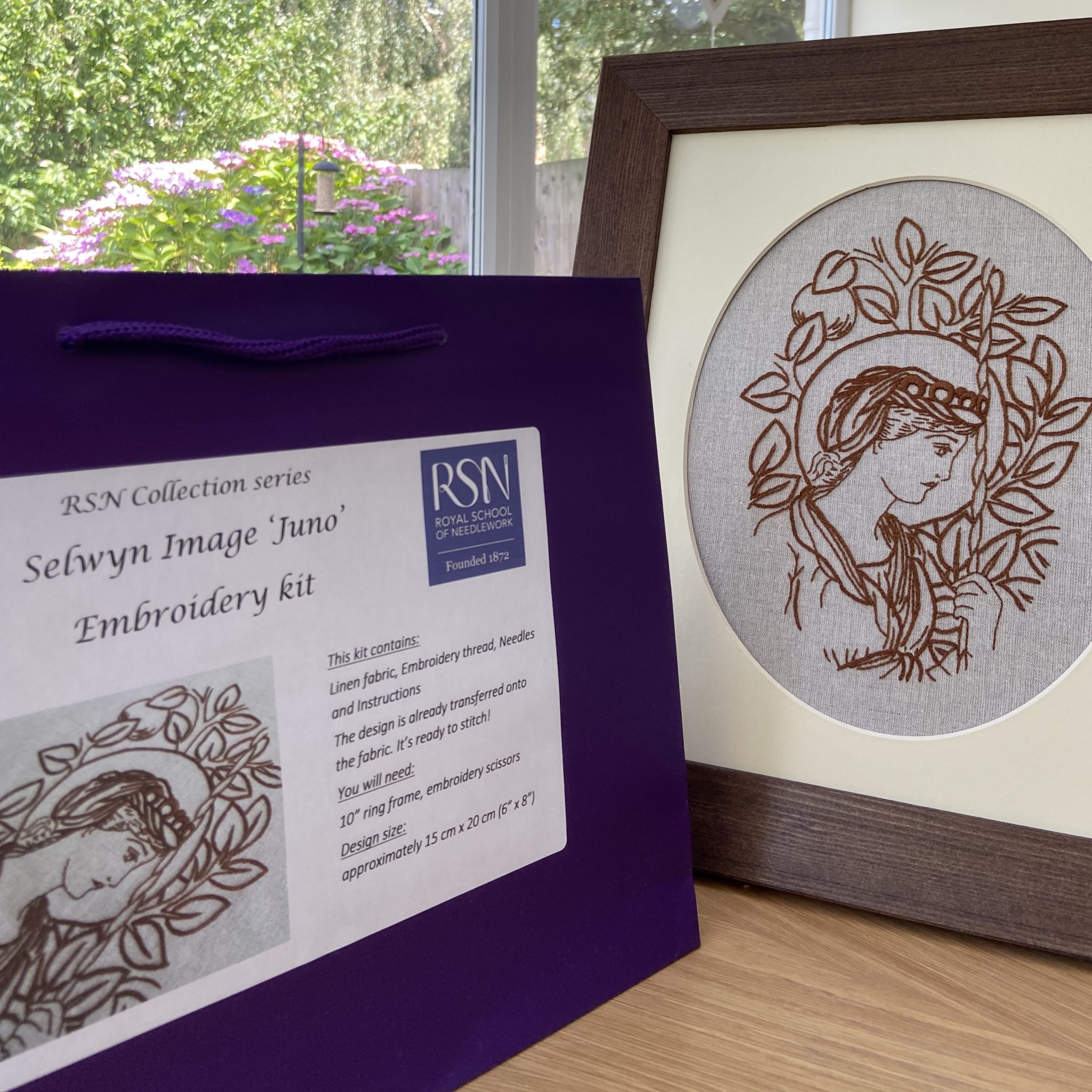 RSN Collection Series Selwyn Image Juno Embroidery Kit Royal School