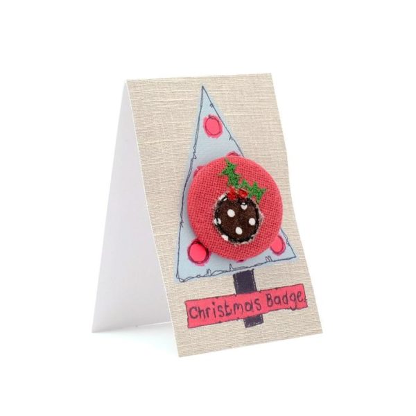 Special Offers pudding christmas badge card