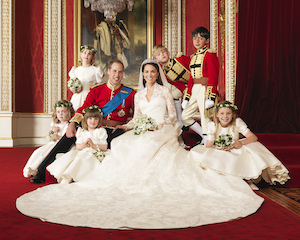 Official Royal Wedding Photograph, by Hugo Burnand