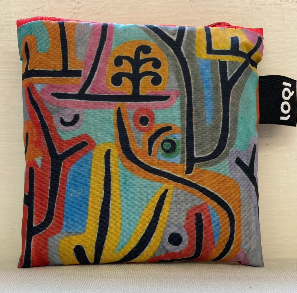 LOQI Recycled Bag Schwarz - Umweltfreundliche Einkaufstasche Aus Recyceltem Polyester