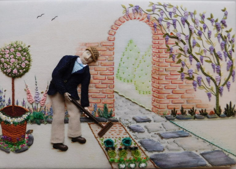 Stumpwork by Future Tutors Graduate Sally Randle