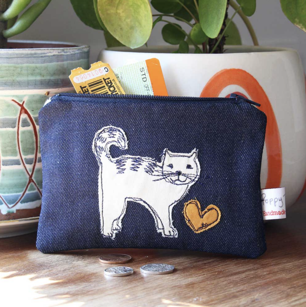 Embroidered Coin Purse - Royal School of Needlework