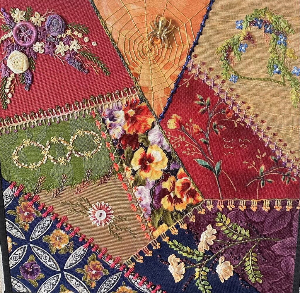 Embroidered & Embellished Victorian Patchwork - Royal School of Needlework