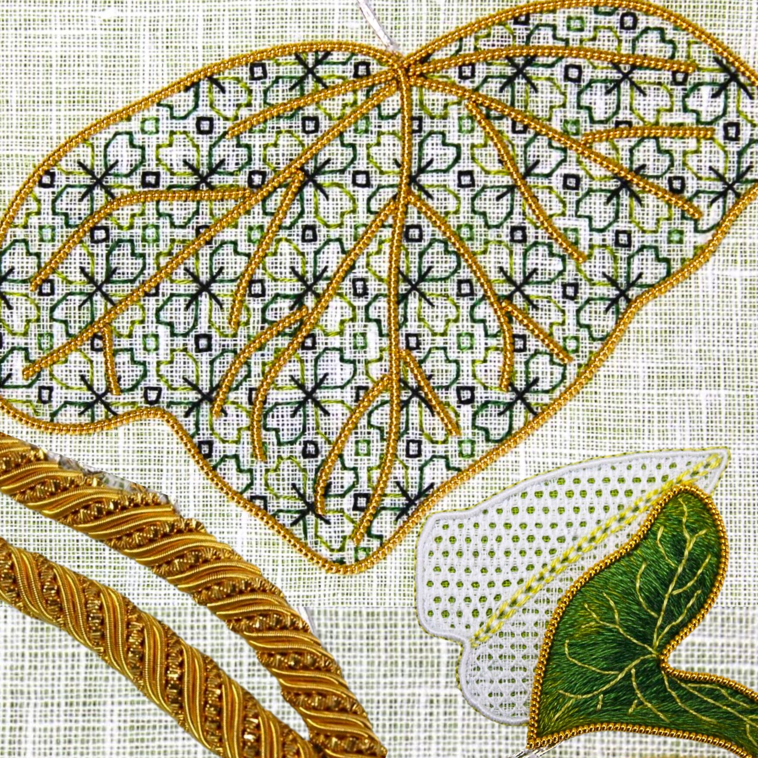 SS24LEX510 Golden Ivy Sampler NEW LEXINGTON Royal School of Needlework