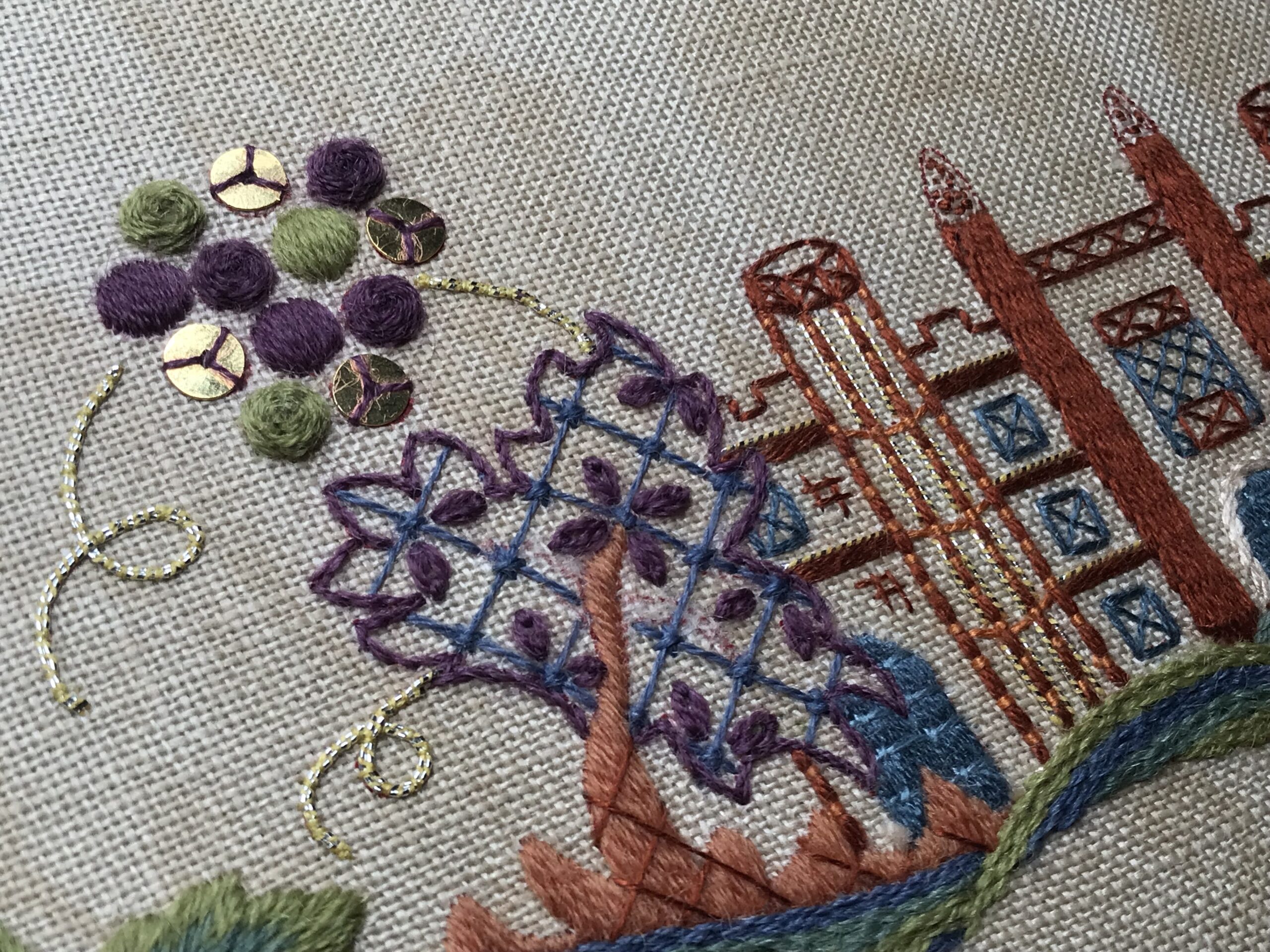 SS24HCP510 Hampton Court The Tudor Palace Royal School of Needlework