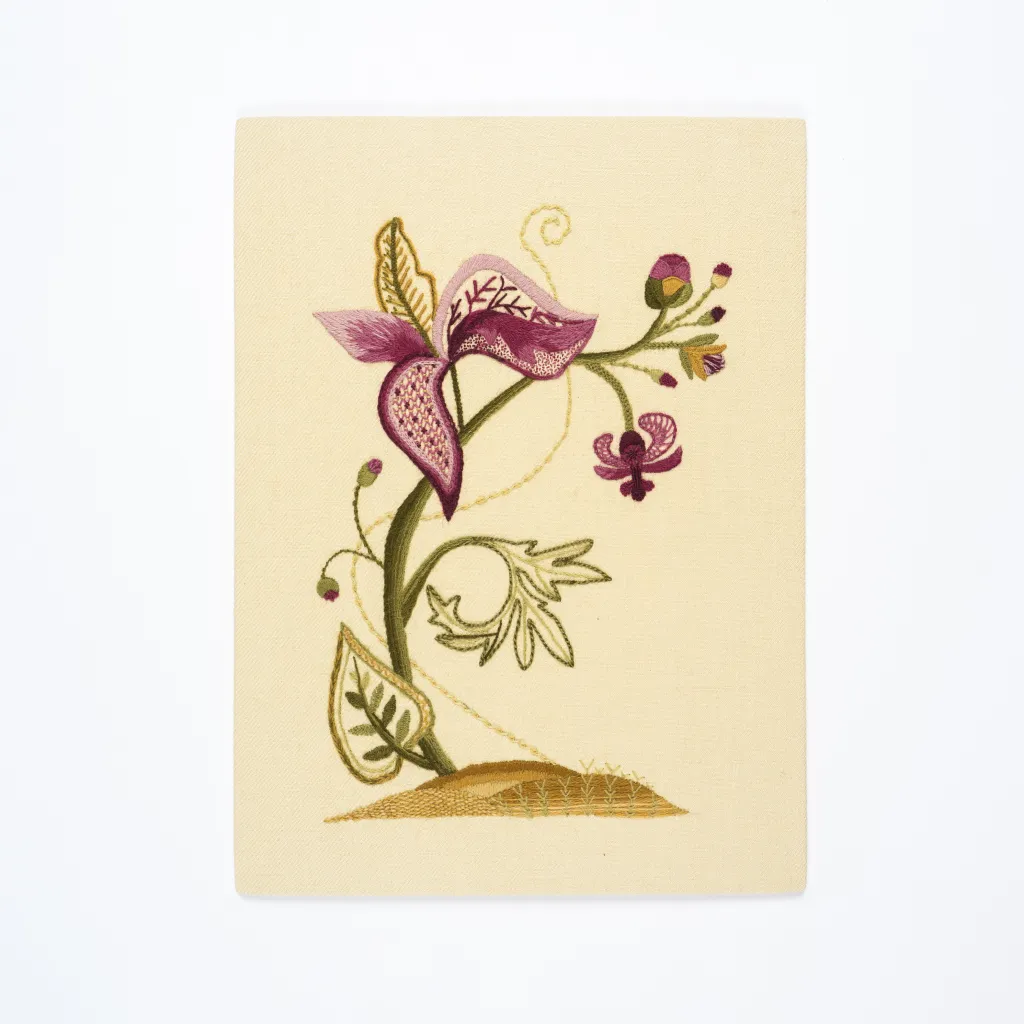ONL26041 Tree of Life in Jacobean Crewelwork.1